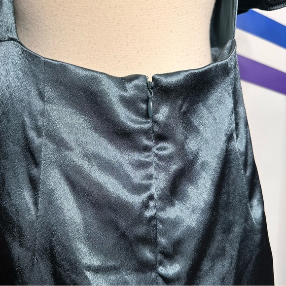 NEW Free People open back silky mini dress size medium - Picture 3 of 5